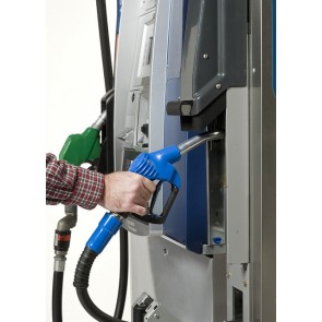 Customer at Gilbarco Encore Dispenser